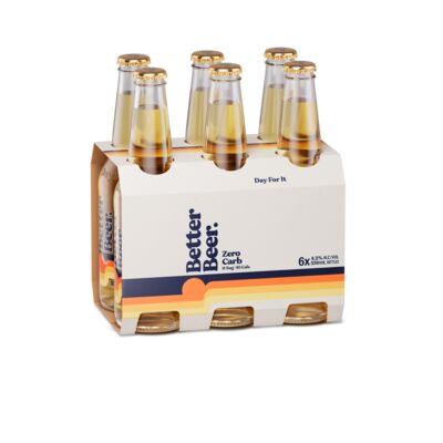 Better Beer Zero Carb Bottle 330mL Pack 6 | Liquorland