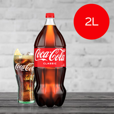 Coca Cola Classic Soft Drink 2000mL Each | Liquorland