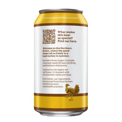 Stone Wood Northern Rivers Lager Can 375mL Each | Liquorland