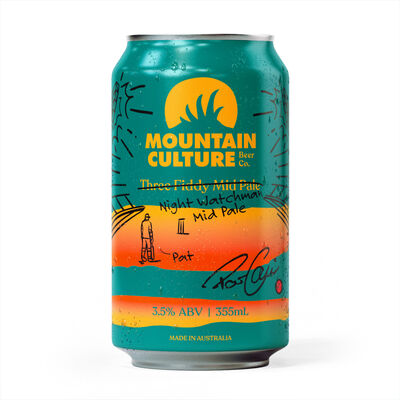 Mountain Culture Night Watchman Mid Pale Can 355mL Each | Liquorland