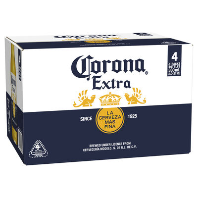 Corona Extra Bottle 330mL Carton 24 | Liquorland