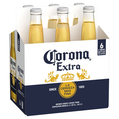Corona Extra Bottle 330mL Pack 6 | Liquorland