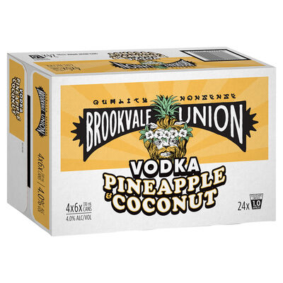 Brookvale Union Pineapple Coconut Can 330mL Carton 24 | Liquorland