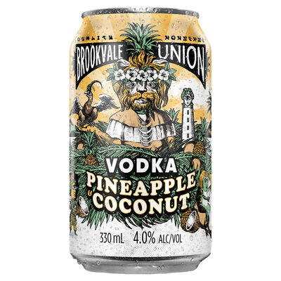 Brookvale Union Pineapple Coconut Can 330mL Each | Liquorland