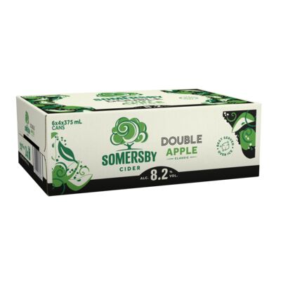 Somersby Double Apple Cider Can 375mL Carton 24 | Liquorland