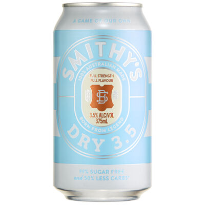 Smithy S Dry 3 5 Can 375mL Each | Liquorland