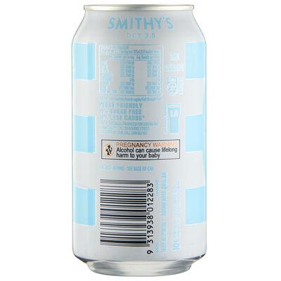 Smithy S Dry 3 5 Can 375mL Each | Liquorland