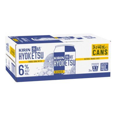 Kirin Hyoketsu Mango Can 440mL Carton 24 | Liquorland