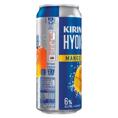 Kirin Hyoketsu Mango Can 440mL Each | Liquorland