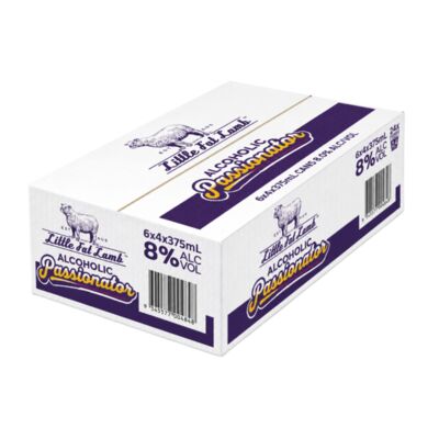 Little Fat Lamb Passionator Cider Can 375mL Carton 24 | Liquorland