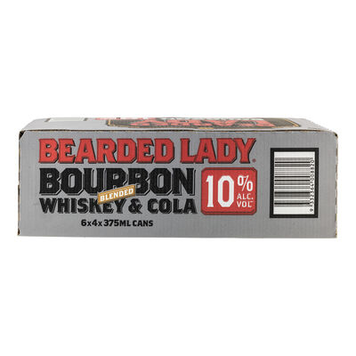 Bearded Lady Bourbon 10 Can 375mL Carton 24 | Liquorland