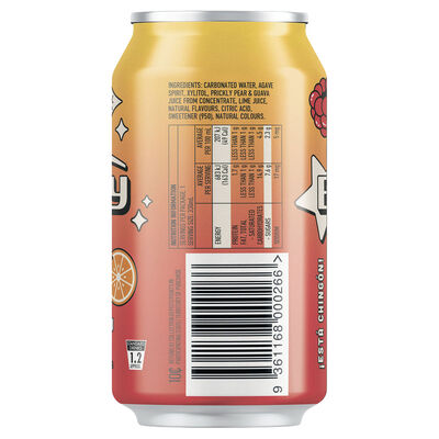 Barry Raspberry Orange Agave Soda Can 330mL Each | Liquorland