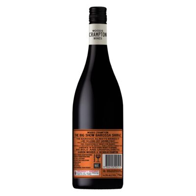 Woods Crampton The Big Show Barossa Shiraz 750mL Each | undefined