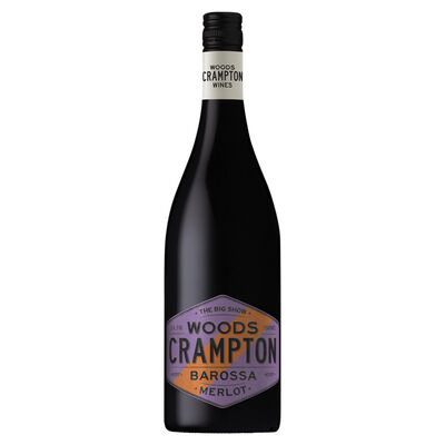 Woods Crampton The Big Show Barossa Merlot 750mL Each | Liquorland