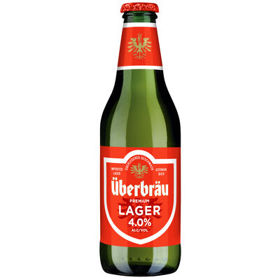Uberbrau Imported Lager Bottle 330mL Each | Liquorland