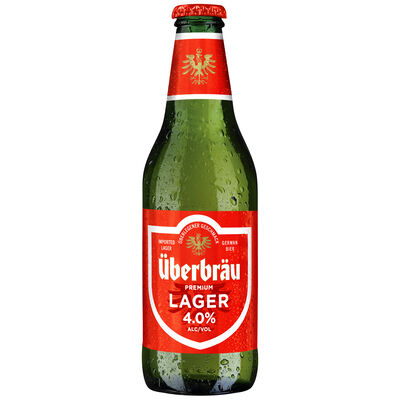 Uberbrau Imported Lager Bottle 330mL Each | Liquorland