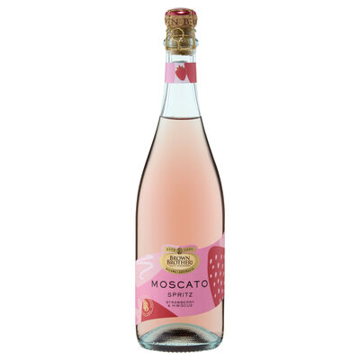 Brown Brothers Moscato Strawberry Hibiscus Spritz 750mL Each | Liquorland