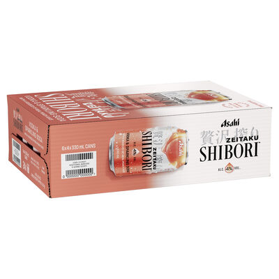 Asahi Zeitaku Shibori Peach Can 330mL Carton 24 | Liquorland
