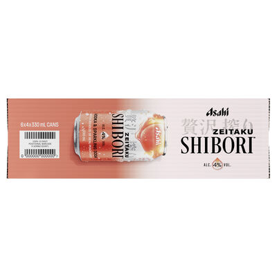 Asahi Zeitaku Shibori Peach Can 330mL Carton 24 | Liquorland