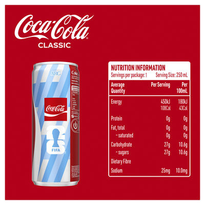 Coca Cola Classic Soft Drink Can 250mL Each | Liquorland