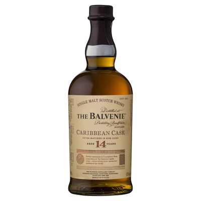 The Balvenie 14yo Caribbean Cask Single Malt Whisky 700mL Each | undefined