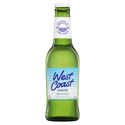 West Coast Cooler Bottles 250mL Each | Liquorland