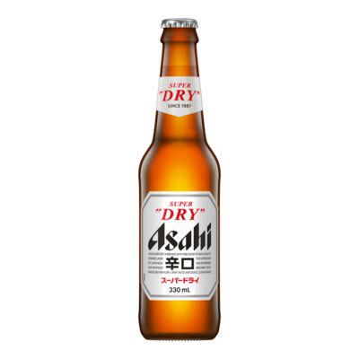 Asahi Super Dry Bottle 330mL Each | Liquorland
