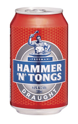 Hammer N Tongs Draught Block Can 330mL Pack 30 | undefined