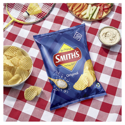 Smiths Crinkle Potato Chips Original 170gr Each | Liquorland