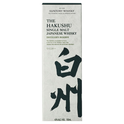 Hakushu Distillers Reserve Single Malt Japanese Whisky 700mL Each | undefined