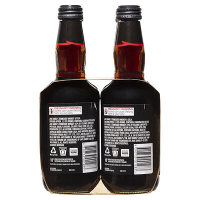 Jack Daniels Cola Bottle 330mL Pack 4 | Liquorland