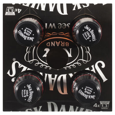 Jack Daniels Cola Bottle 330mL Pack 4 | Liquorland