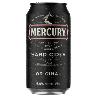 Mercury Hard Cider Can 375mL Each | Liquorland