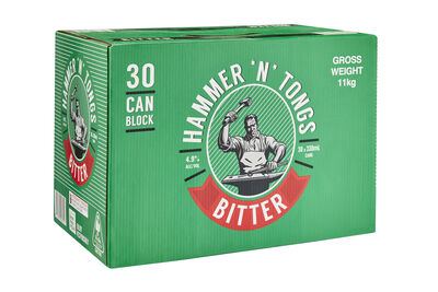 Hammer N Tongs Bitter Block Can 330mL Pack 30 | undefined