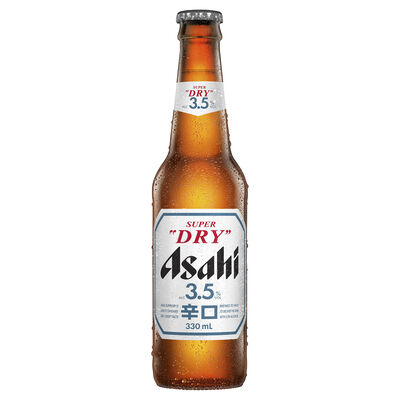 Asahi Super Dry 3 5 Bottle 330mL Each | Liquorland