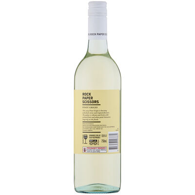 Rock Paper Scissors Pinot Grigio 750mL Each | undefined