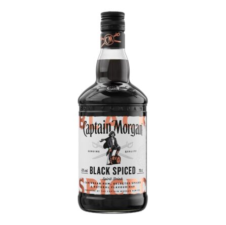 Captain Morgan Black Spiced Rum 700mL Each | undefined