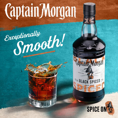 Captain Morgan Black Spiced Rum 700mL Each | undefined