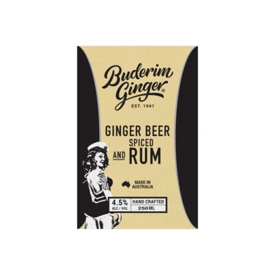 Buderim Ginger Beer Spiced Rum 250mL Carton 24 | Liquorland