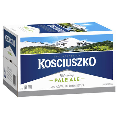 Kosciuszko Pale Ale Bottle 330mL Carton 24 | Liquorland
