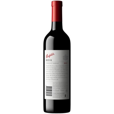 Penfolds Bin 8 Cabernet Shiraz 2013 Clr 750mL Each | Liquorland