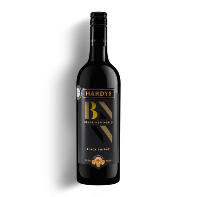 Hardys Brave New World Shiraz Black 750mL Each | undefined