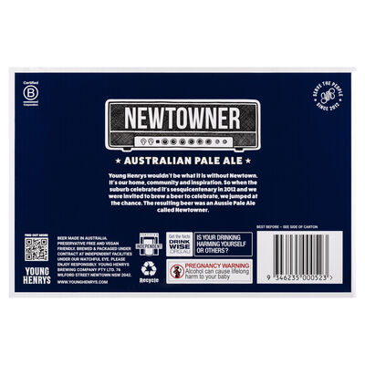 Young Henrys Newtowner Can 375mL Carton 24 | undefined