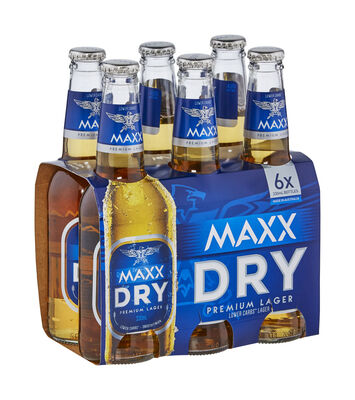 Maxx Dry Bottle 330mL Pack 6 | Liquorland
