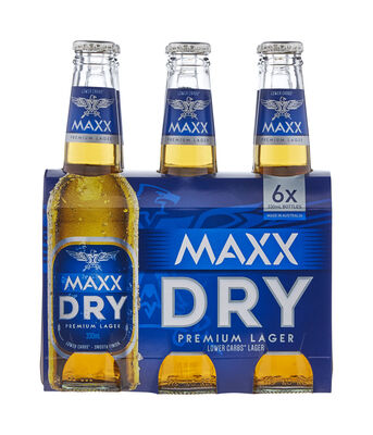 Maxx Dry Bottle 330mL Pack 6 | Liquorland