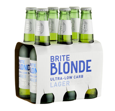Brite Blonde Ultra Low Carb Bottle 330mL Pack 6 | Liquorland