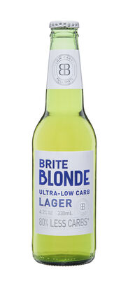 Brite Blonde Ultra Low Carb Bottle 330mL Each | Liquorland