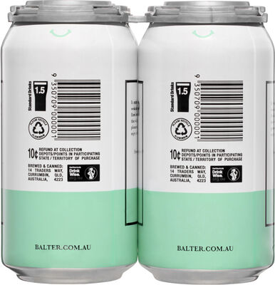 Balter Xpa Can 375mL Pack 4 | Liquorland
