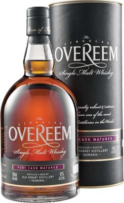 Overeem Port Cask Single Malt Australian Whisky 700mL Each | Liquorland
