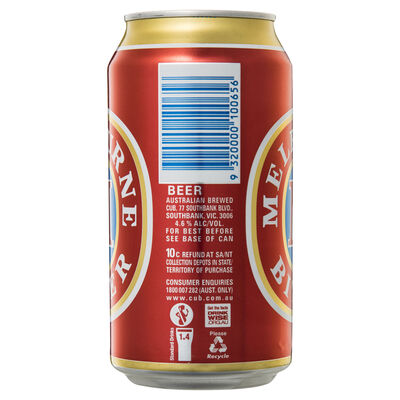 Melbourne Bitter Can 375mL Each | Liquorland